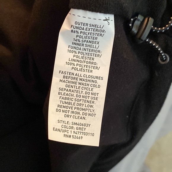 Swiss Tech Men's NEW Black Full Zip Softshell Jacket Sz XL (46-48) Fleece Inside - Picture 15 of 15